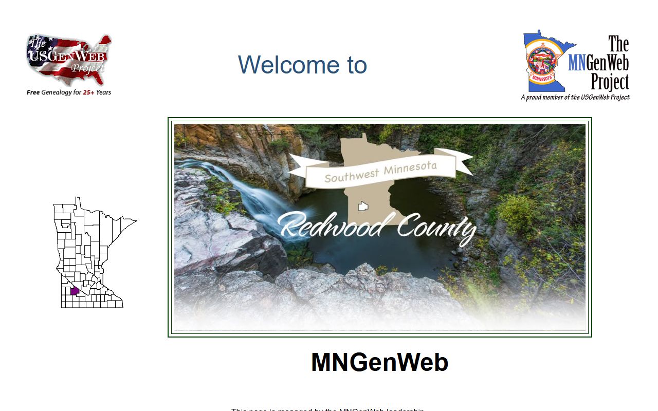 Redwood County obituary records resource page