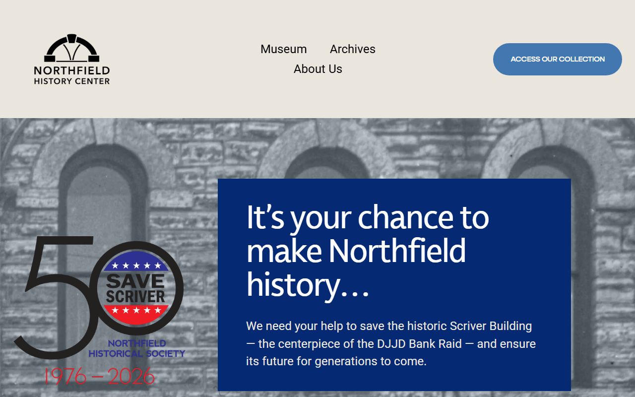 Rice County obituary records resource including Northfield History Center