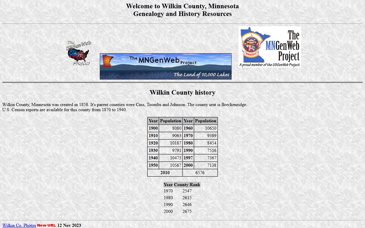 Wilkin County Auditor-Treasurer office handling death certificates and vital records